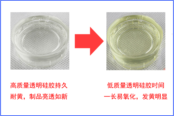 高透硅膠制品發(fā)黃，你可接受？